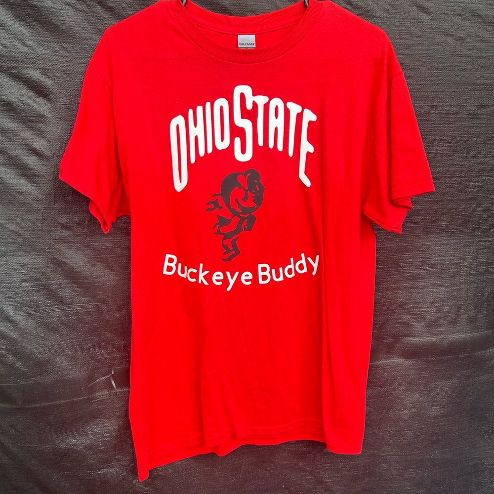 Gildan Red Ohio State Graphic Tee